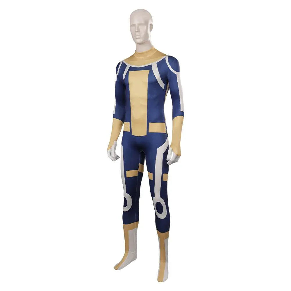 Invincible The Immortal Cosplay Costume Blue Party Carnival Jumpsuit Outfits - Azufun