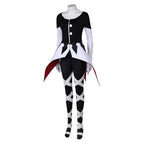 Hazbin Hotel Carmilla Carmine Cosplay Costume Women Black Jumpsuit Party Carnival - Azufun