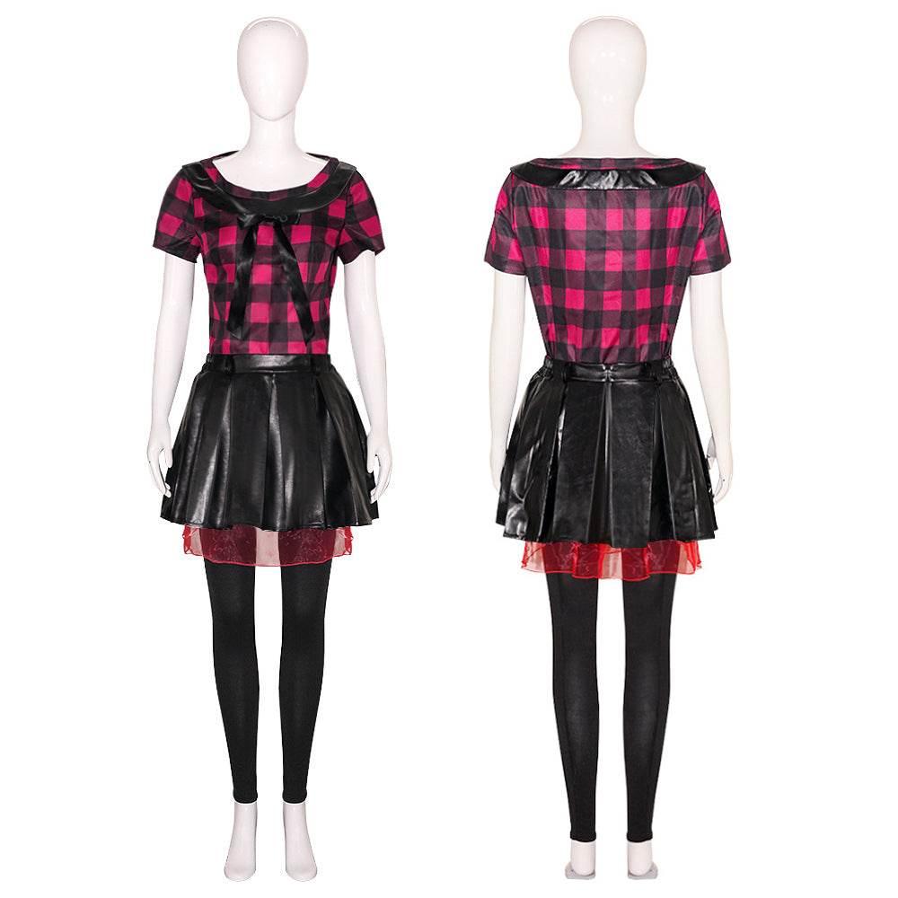 Lisa Frankenstein Misty Cosplay Costume Women Black Outfit Party Carnival - Azufun