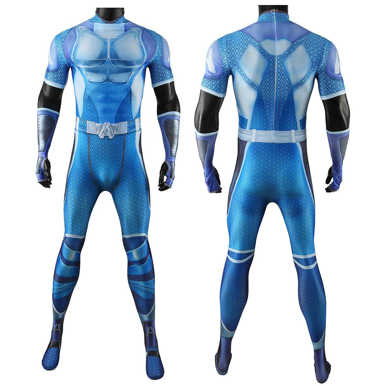 A-Train The Boys Cosplay Costume Jumpsuit Zentai Party Carnival - Azufun