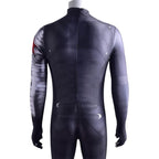 Bucky Barnes Winter Soldier Cosplay Costume Jumpsuit Zentai Party Carnival - Azufun