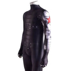 Bucky Barnes Winter Soldier Cosplay Costume Jumpsuit Zentai Party Carnival - Azufun