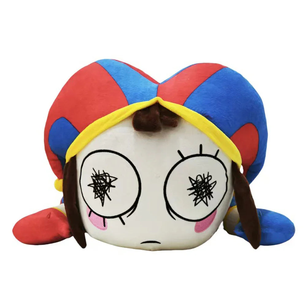 Big Pomni Plush Circus Clown Doll Monster Plush Toy