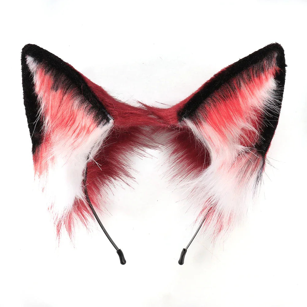 Crazy Zootopia Nick Fox Ear Headband Fox Tail Accessories