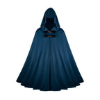 Medieval Suede Cape Halloween Retro Cloak Battle Warrior Role Play Cosplay Costume - Azufun