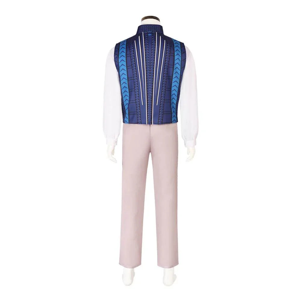 Wicked Fiyero Prince Outfit Carnival Halloween Cosplay Costume Set - Azufun