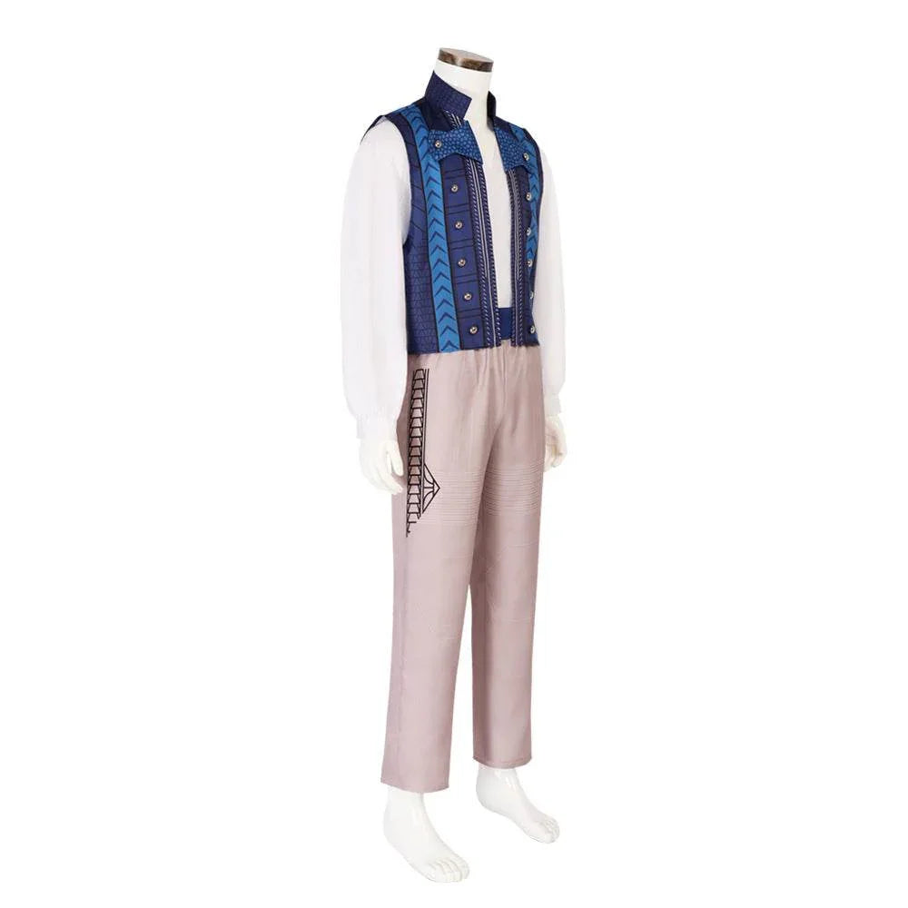 Wicked Fiyero Prince Outfit Carnival Halloween Cosplay Costume Set - Azufun