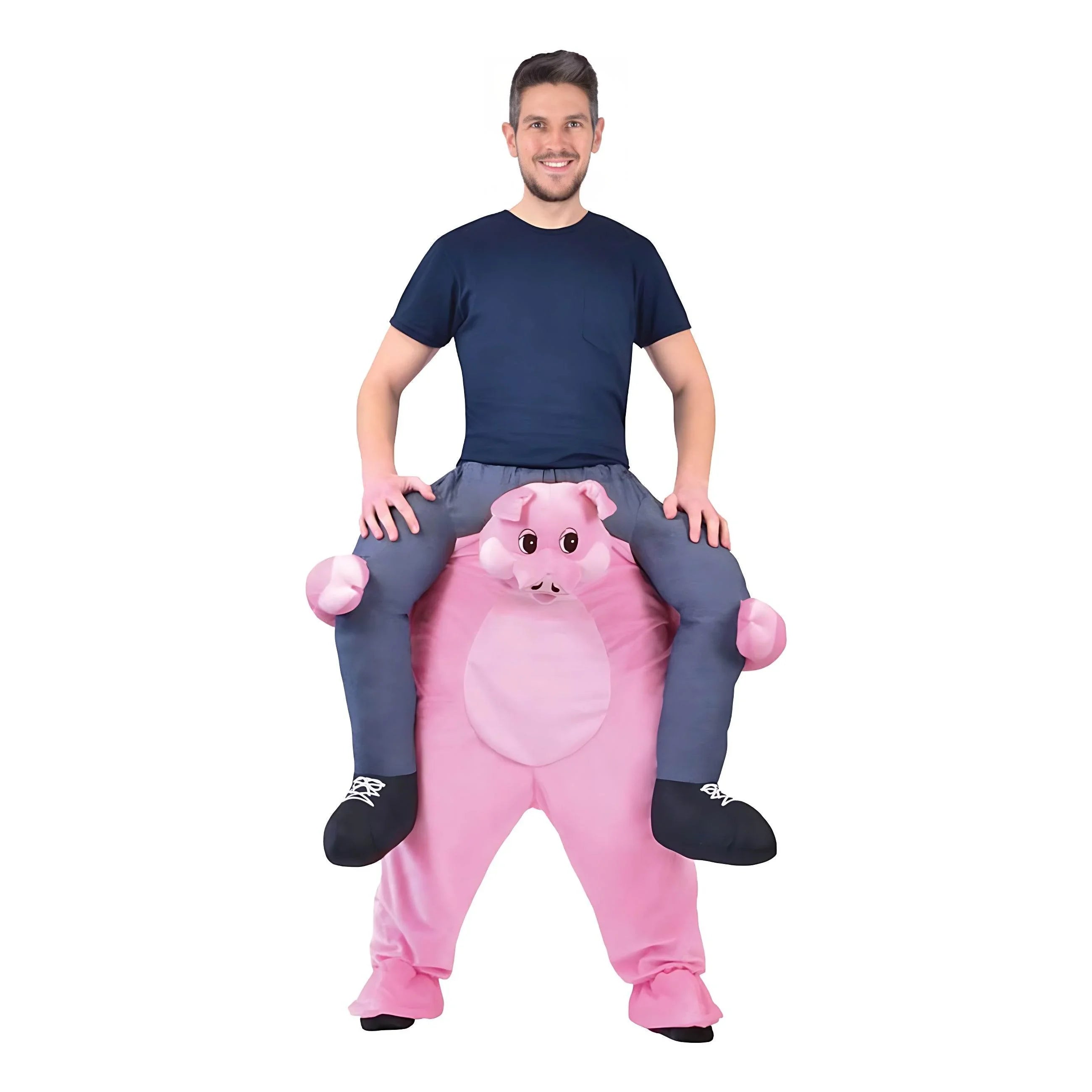 White Bear Pink Pig Rabbit Kangaroo Horse Funny Puppet Costumes - Azufun