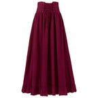 Medieval Women's Retro Style Waist Dance Skirt Dress - Azufun