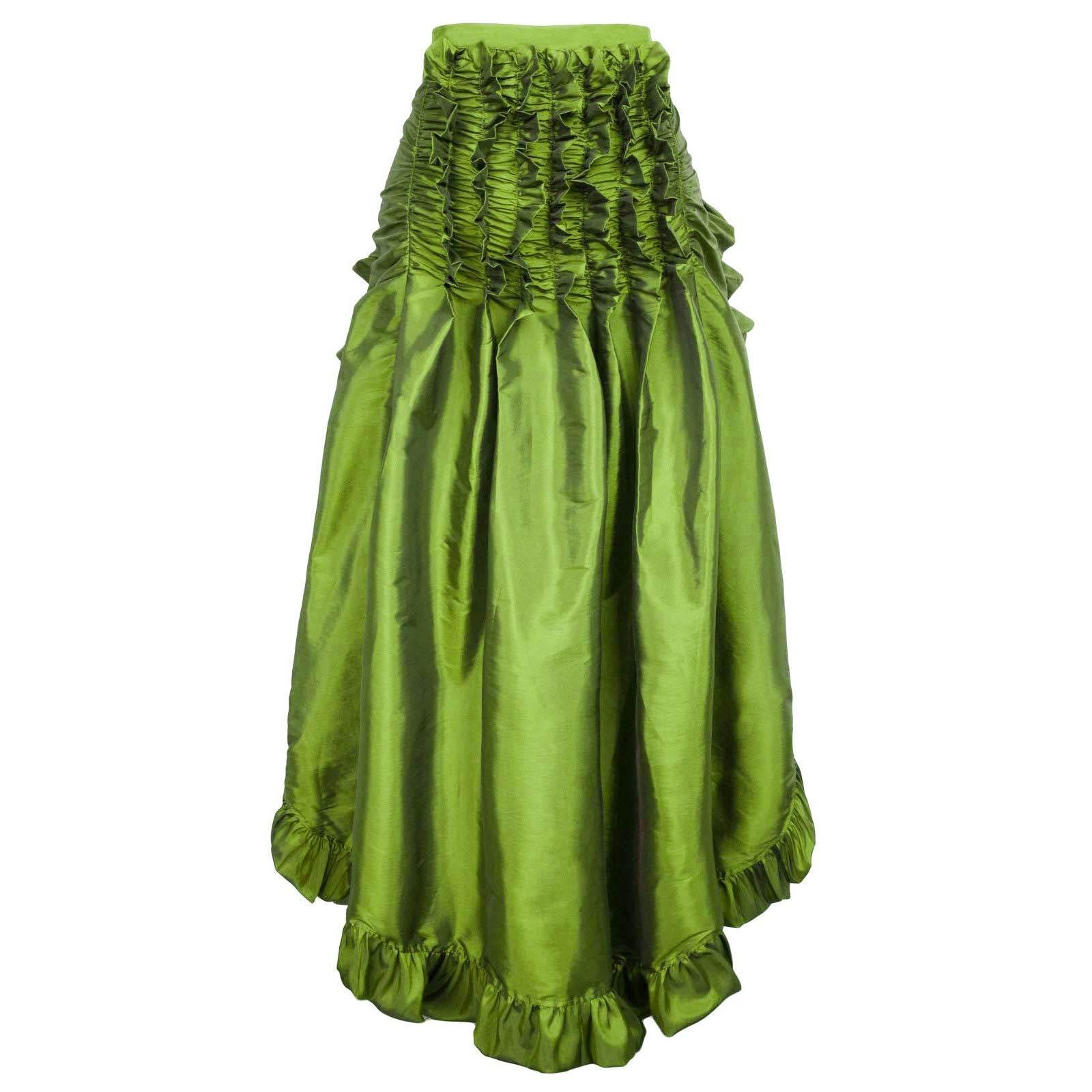 Medieval Women's Retro Style Pirate Waist Dance Skirt Dress - Azufun