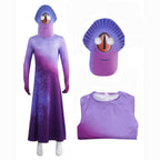 Alien blue fish tights bodysuit Alien earth commissioner Costume cosplay - Azufun