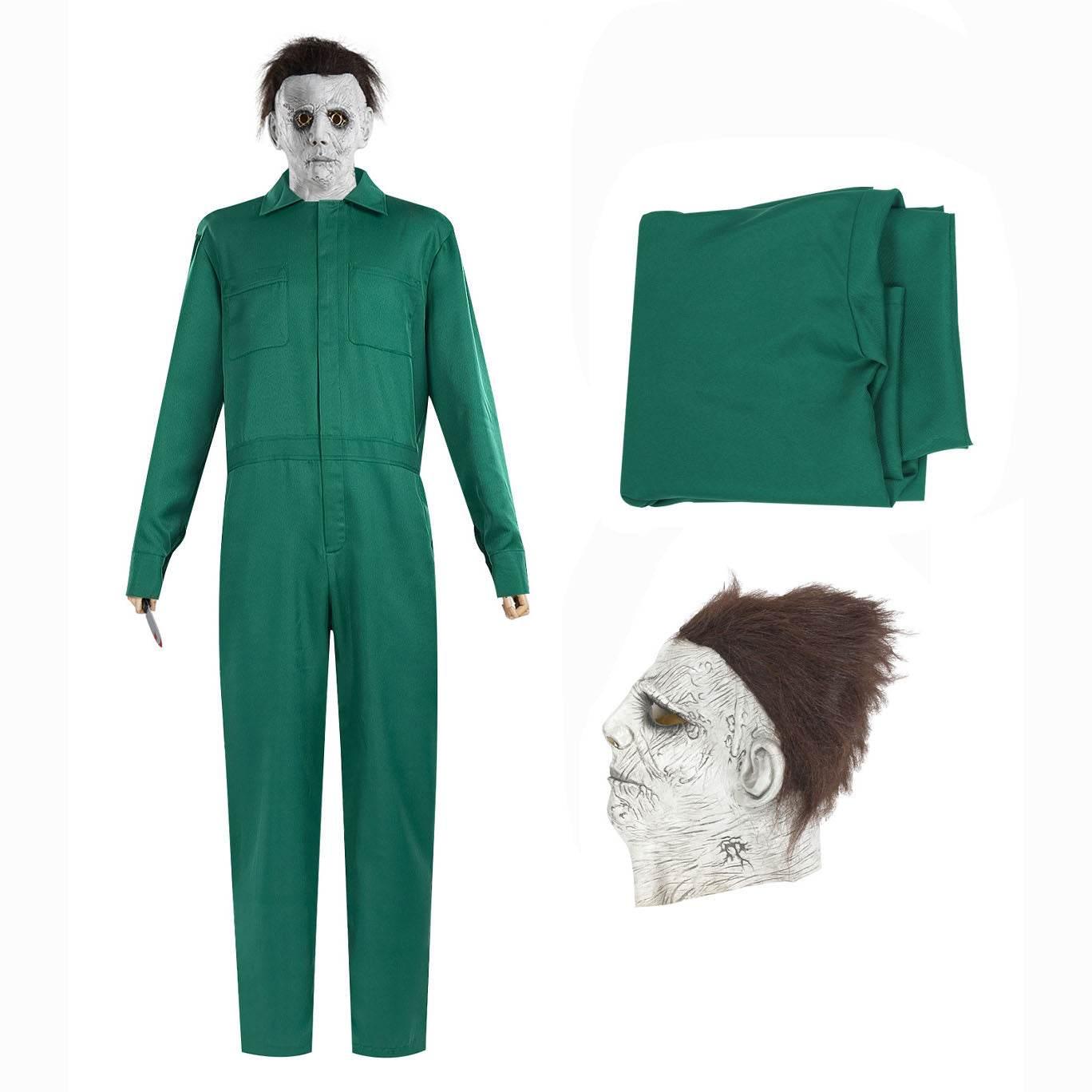 Halloween Michael Myers Costume Workwear Cosplay - Azufun