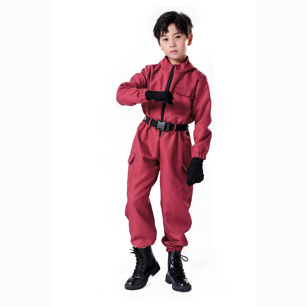 Kids Guard Uniform Classic Costume Boy Girl Jumpsuit - Azufun