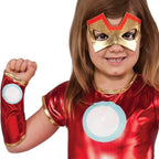 Iron Man Costume Halloween For Kids Girl Full set with Capge - Azufun