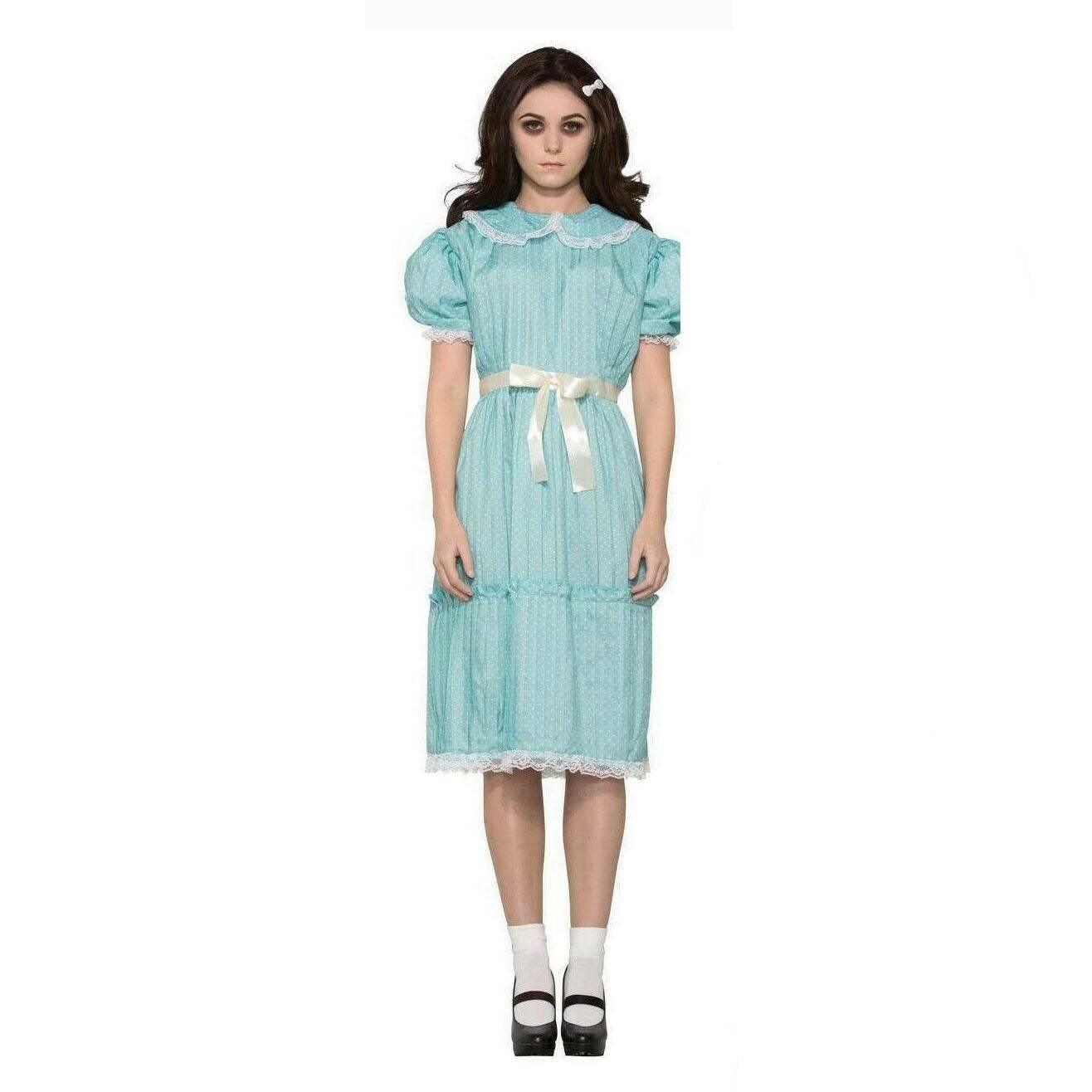 The Shining Grady Twins Costume Cosplay Halloween for Girls Women - Azufun