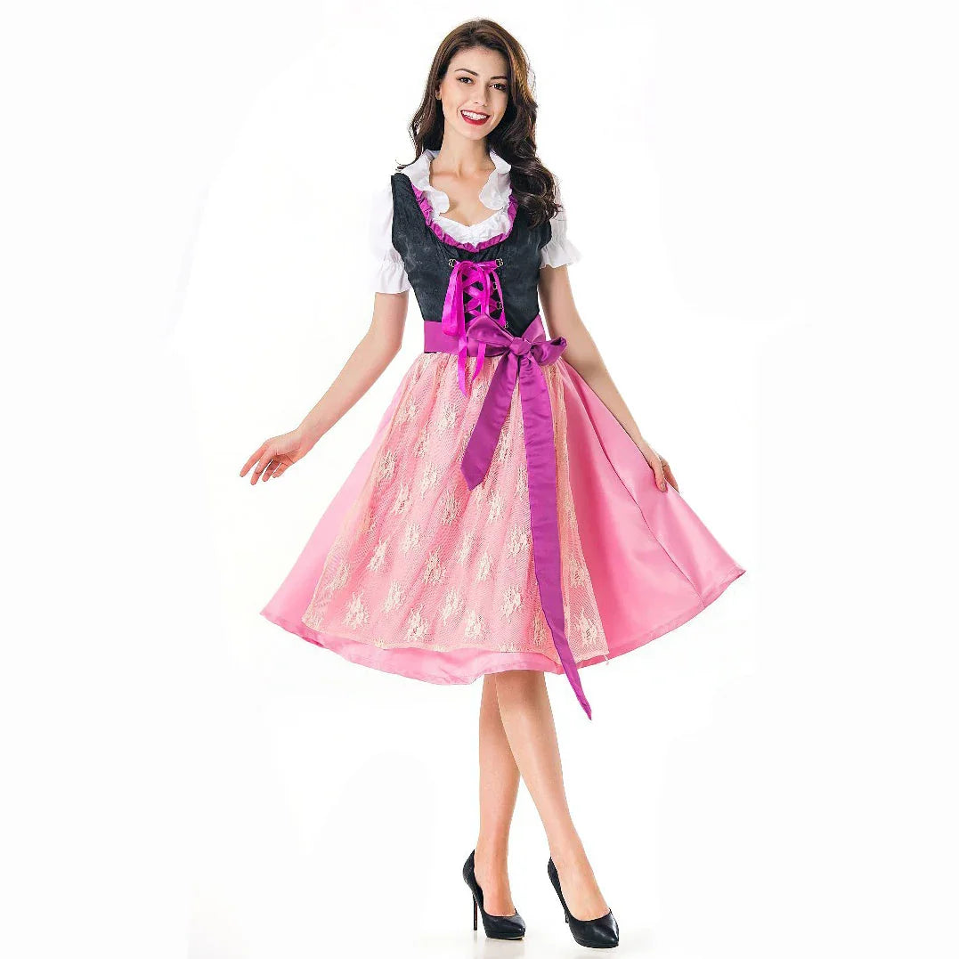 Oktoberfest Austrian Traditional Bavarian National German Beer Costume Halloween - Azufun