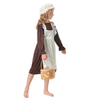Medieval Costume For Children: European Colonial Poor Man Grandma Costume - Azufun