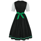 German Oktoberfest Bavarian Nation Costume Overalls Set Halloween Carnival Outfit - Azufun