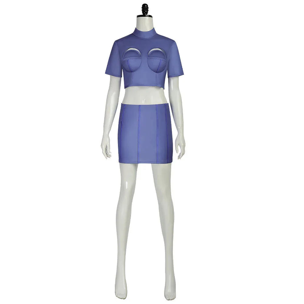 The Fifth Element Stewardess Lilu Cosplay Costume Halloween - Azufun