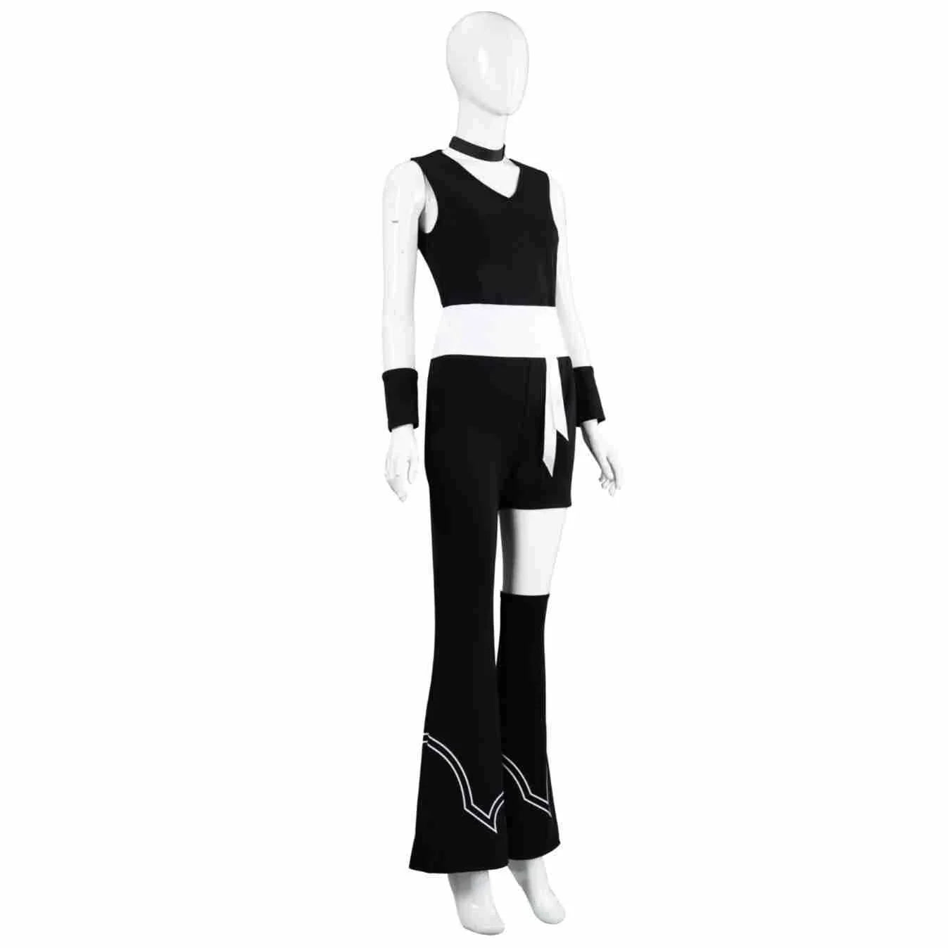 Panty & Stocking With Gartebelt Polly Esther Ulfen Cosplay Costume - Azufun