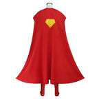 Deluxe Superman Clark Kent 3D Jumpsuit with Cloak Bodysuit - Azufun