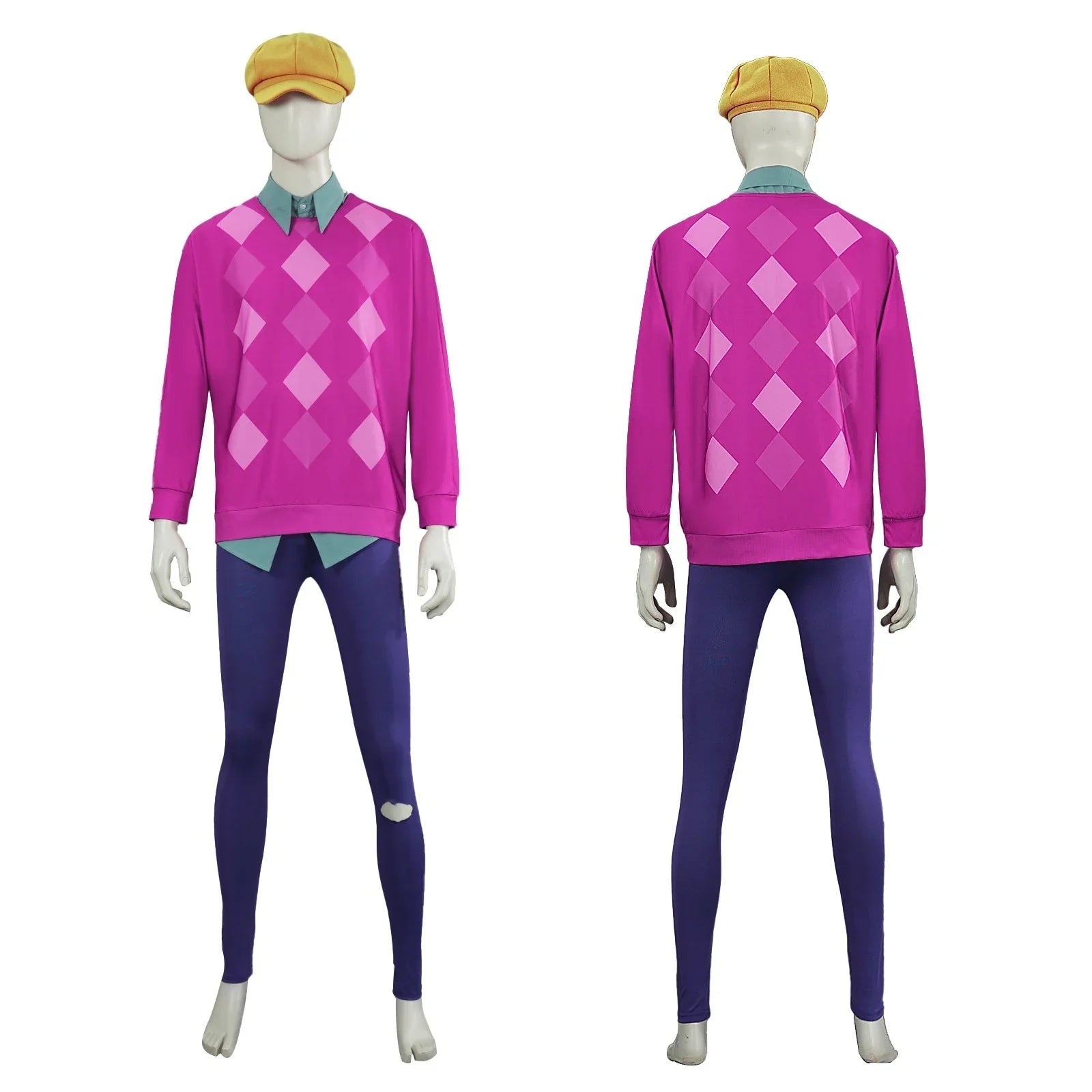 KPop Demon Hunters Baby Saja Soda Boy Group Song Costume For Men - Azufun