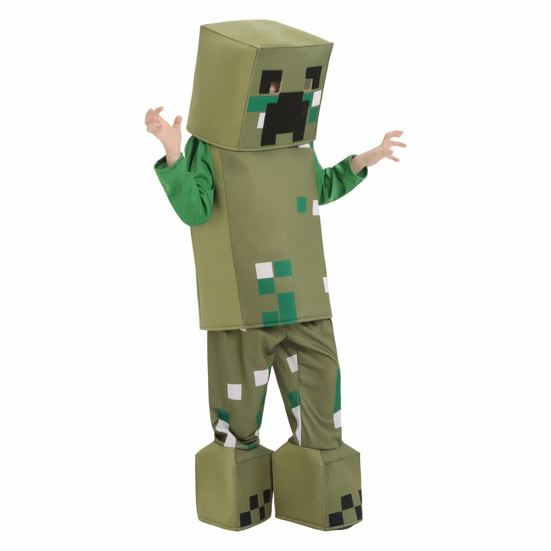 Disguise Kids Boys' Minecraft Creeper Classic Costume Halloween - Azufun