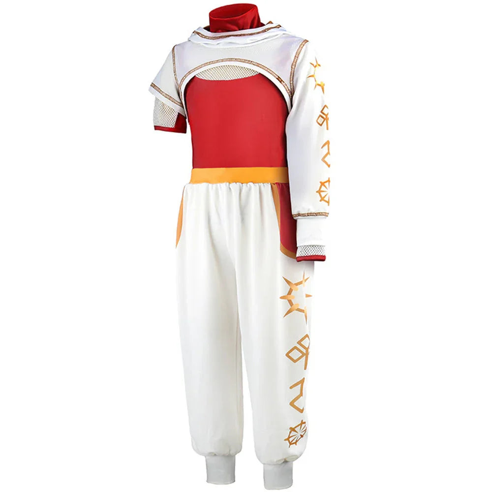 Girl Nova Costume Zombies 4 Cosplay Cheerleade 3PCS Uniform Outfits For Kids Halloween - Azufun