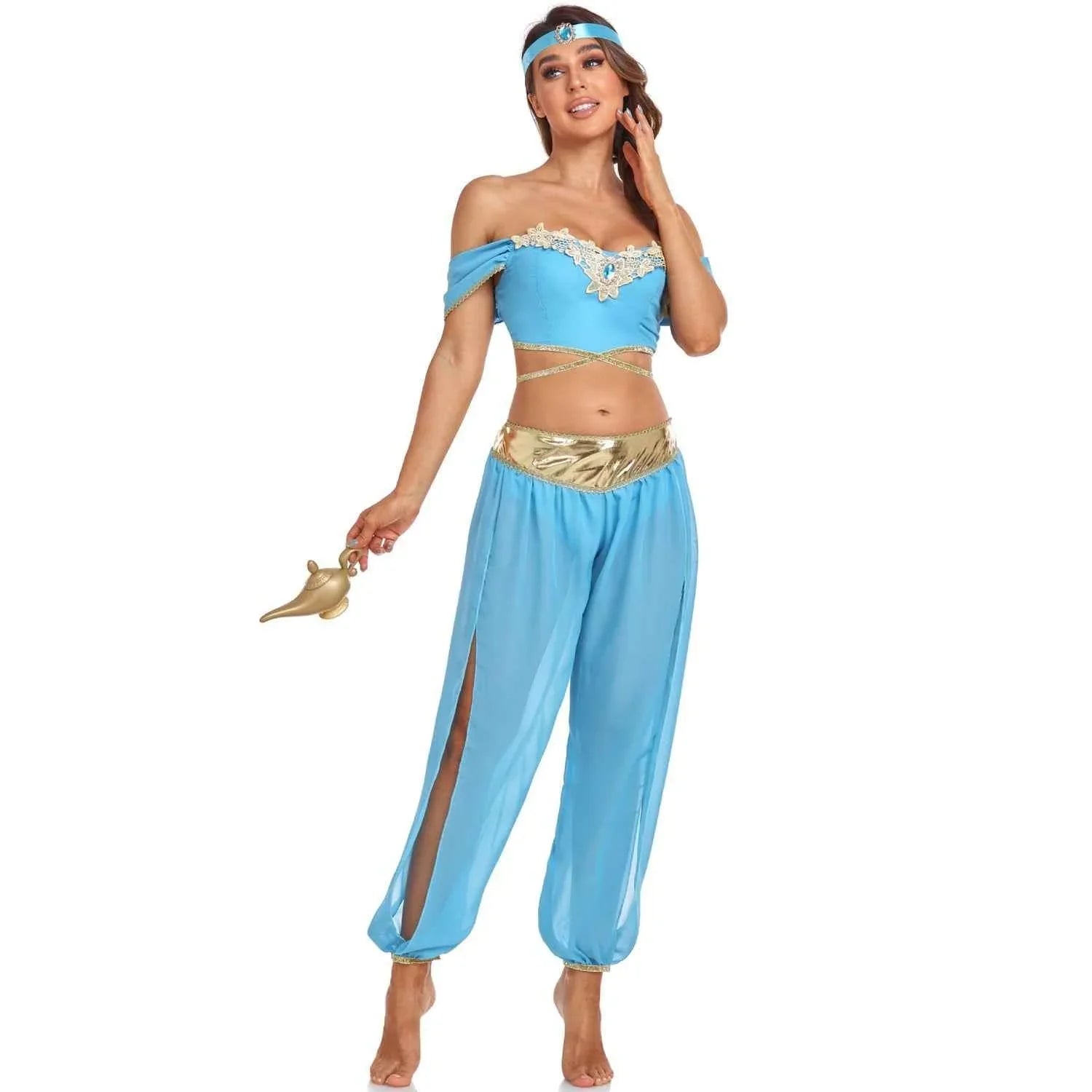Aladdin Magic Lamp Princess Jasmine Dress