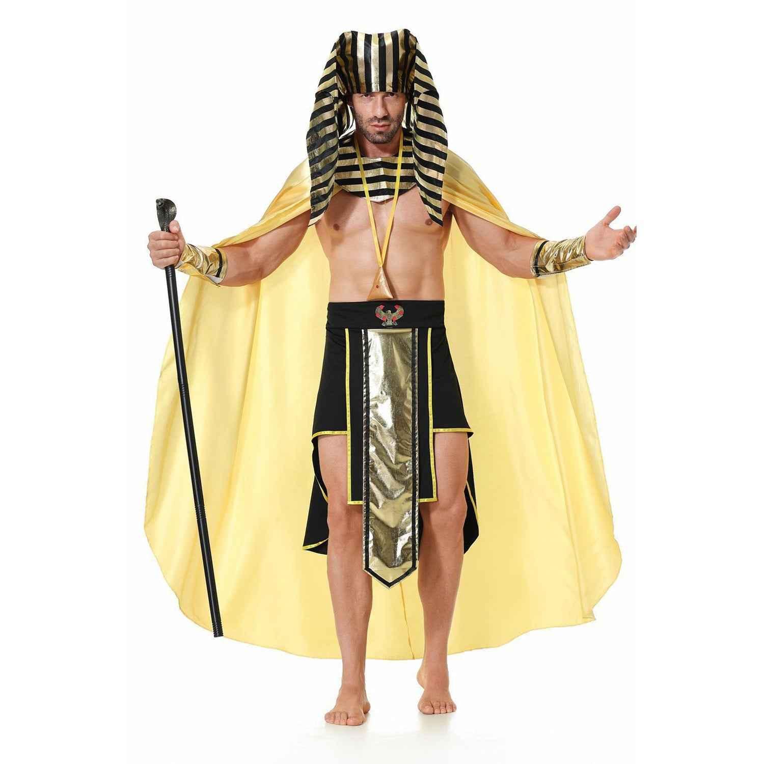 Adult Men Royal Pharaoh Halloween Costume