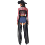 Authentic Western Style Ride Out Cowgirl Costume