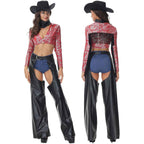 Authentic Western Style Ride Out Cowgirl Costume