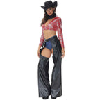 Authentic Western Style Ride Out Cowgirl Costume