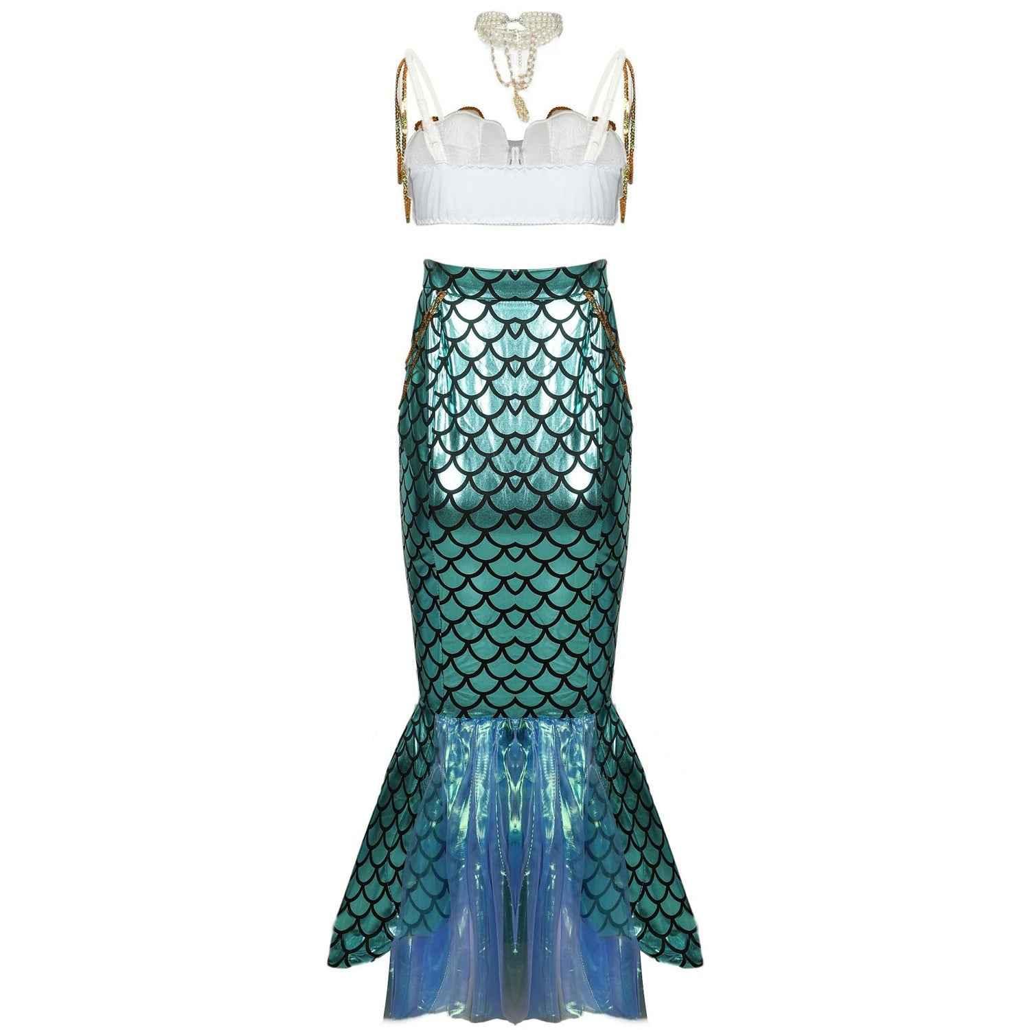 Shining Fairytale Costume Mermaid Princess Costume