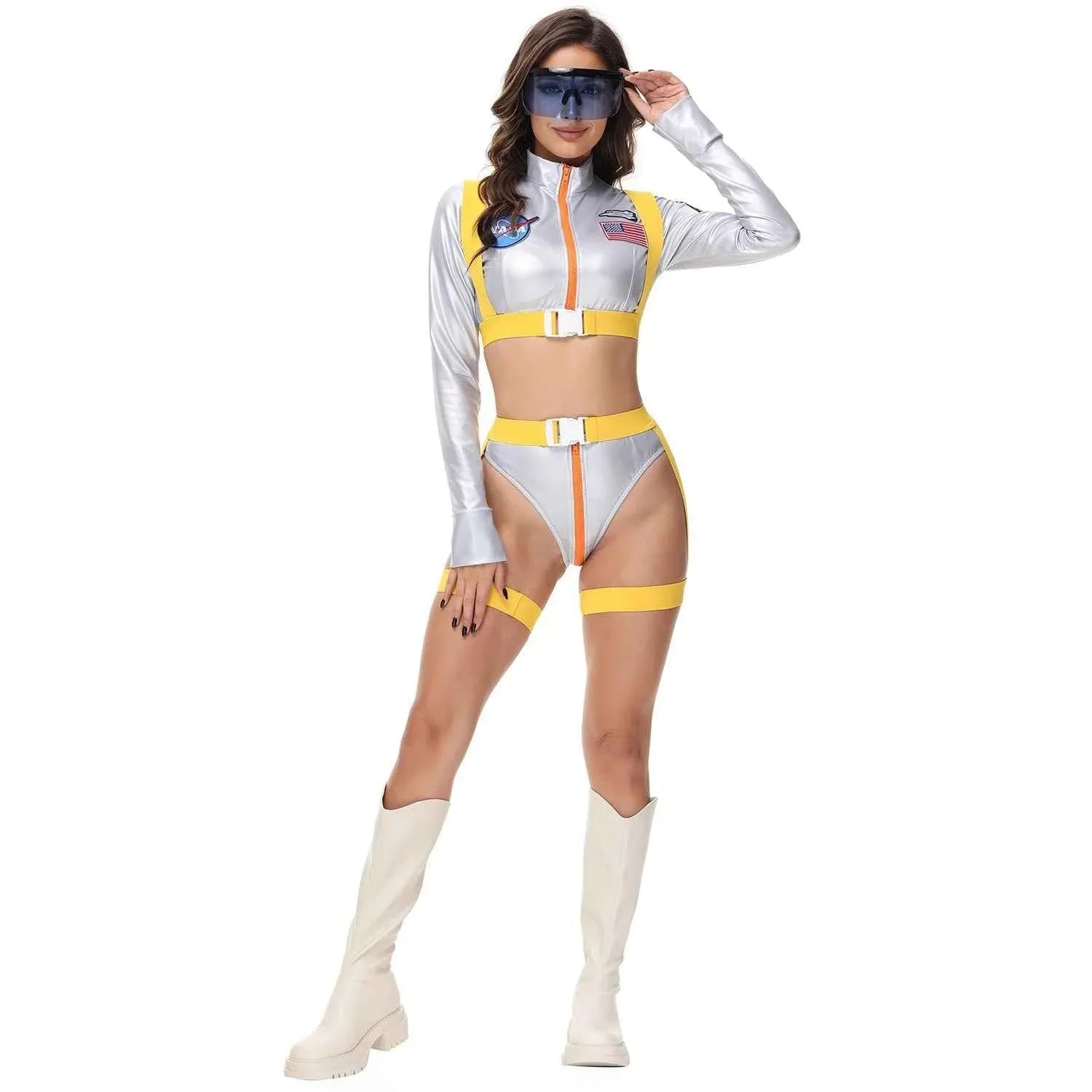 Three-point Astronaut Character Costumes For Women