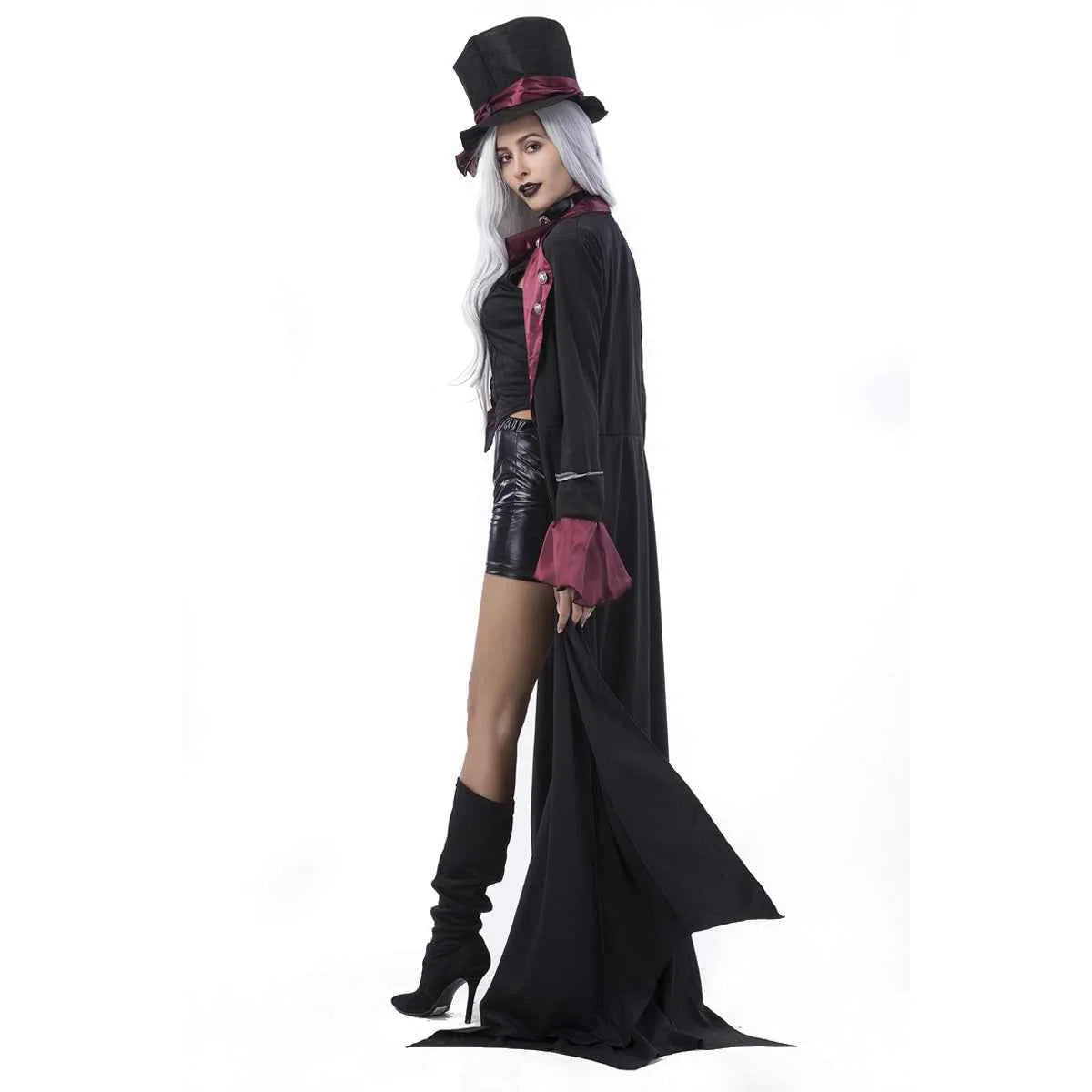 LUSTY VAMPIRE Witch Queen Long Dress Party Uniform DS Costume