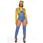 Despicable Me Minions Character Costumes Suit Nightclub For Women