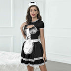 French Maid Lace Dress Costumes