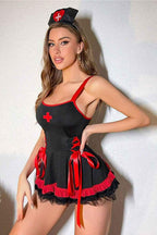 Ravishing Nurse Uniform Costume Dress