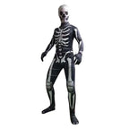Skull Skeleton Jumpsuit Outfits Cosplay Costume Party For Kids