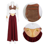 Star Wars Leia Organa Princess Carnival Suit Cosplay Costume For Adults
