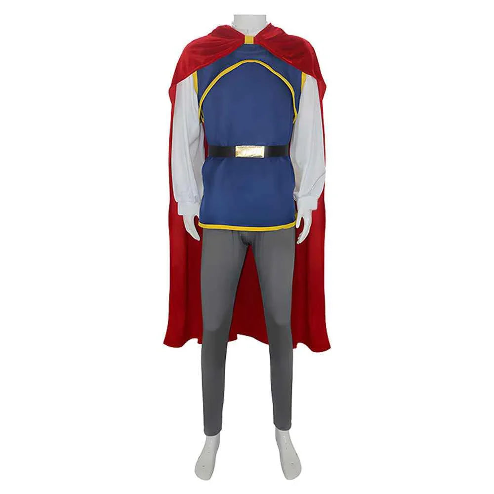 Snow White Prince Florian Cosplay Costume Carnival For Adult