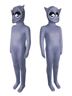 Sprunki Incredibox Costume Jumpsuit Bodysuit Halloween Kids Adult