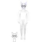 Sprunki Incredibox Costume Jumpsuit Bodysuit Halloween Kids Adult