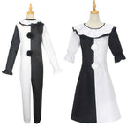 Art The Clown Dress Joker Costume Jumpsuit Halloween Terrifier Cosplay