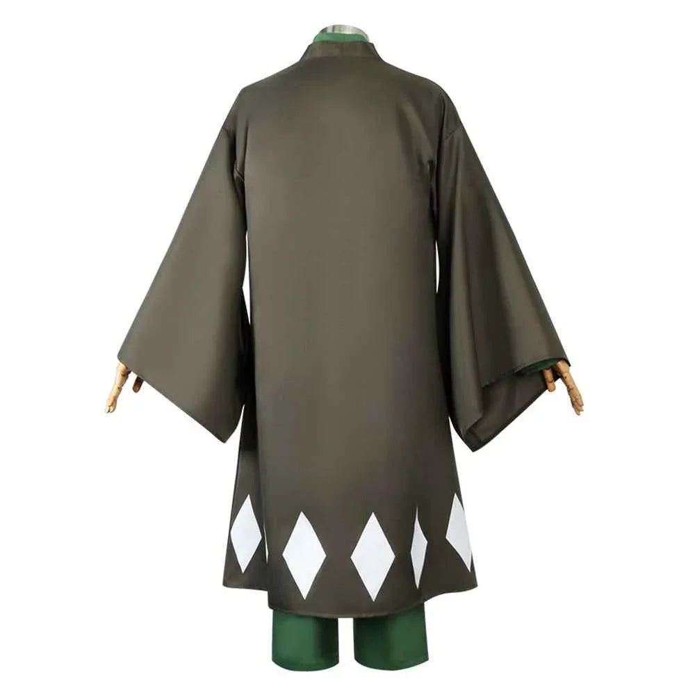 Bleach Urahara Kisuke Anime Cosplay Costume with hat Full Set