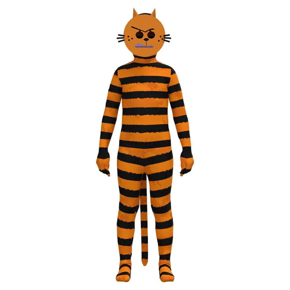 Dog Police Man Petey Cat Fancy Dress Costume Bodysuit With Hat