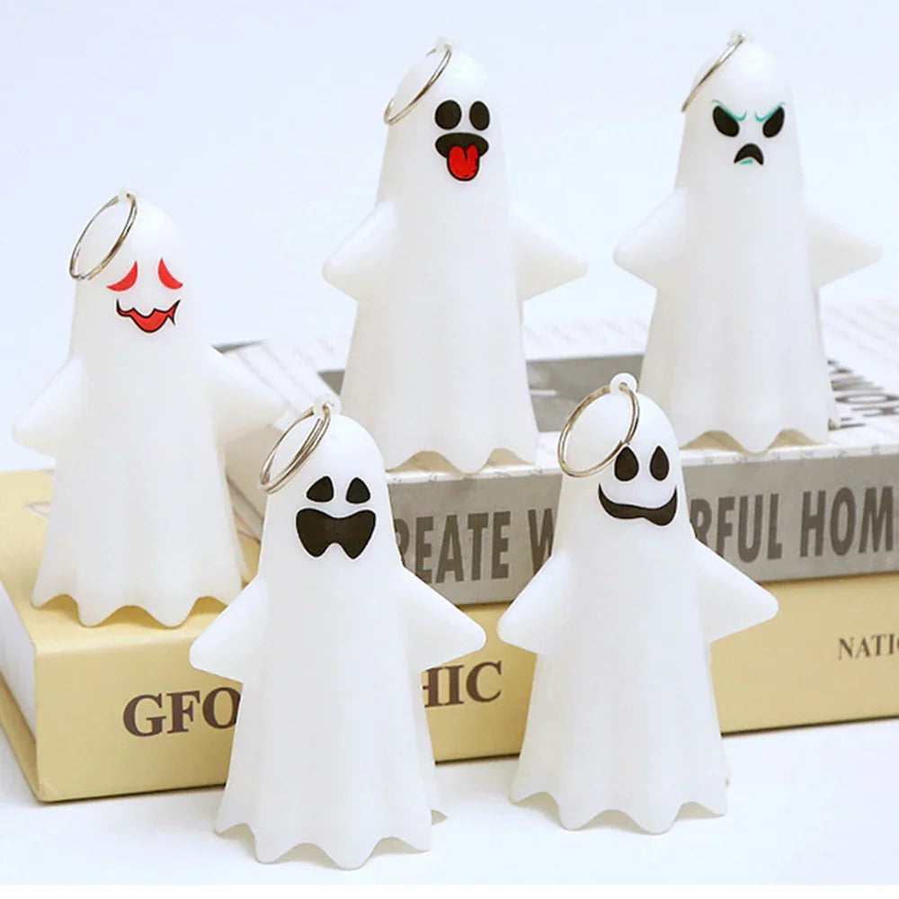 Led Ghost Light Electronic Candle Halloween Ornaments