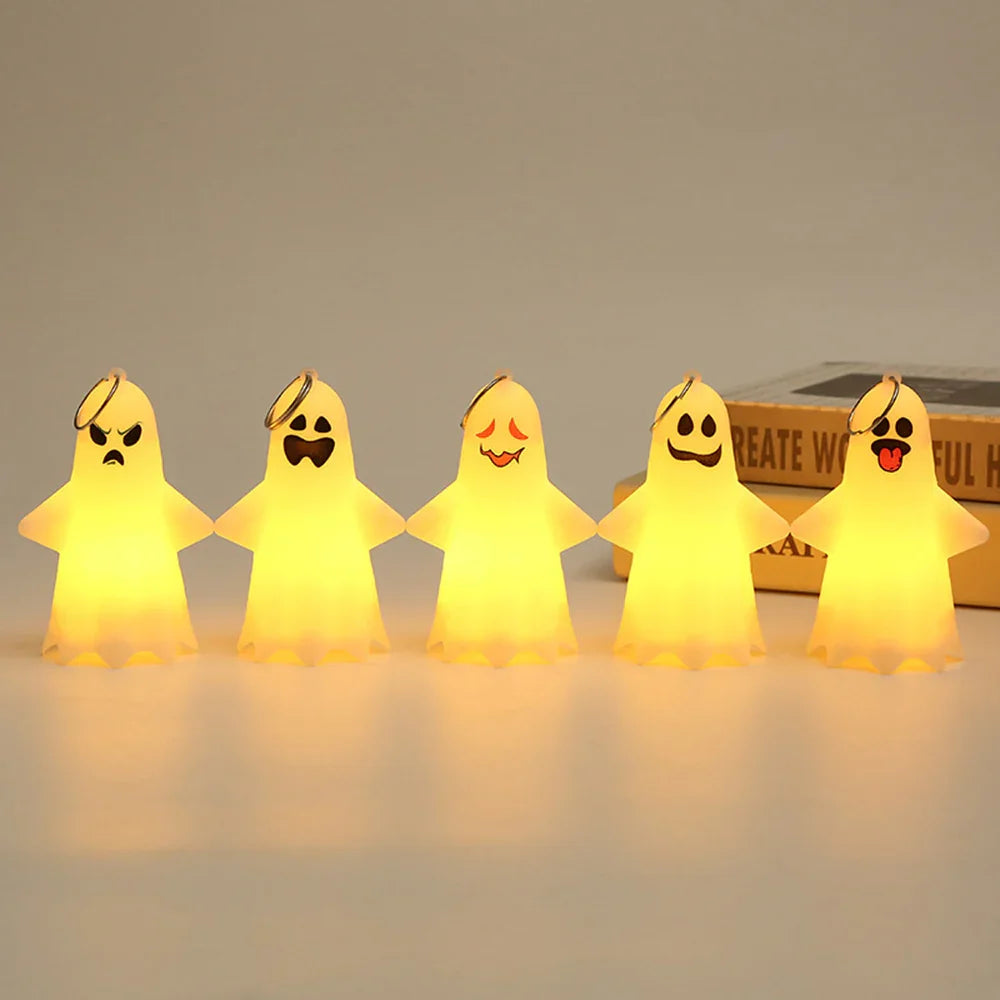 Led Ghost Light Electronic Candle Halloween Ornaments