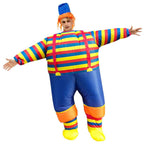 Ballerina Clown Ireland Hula funny Inflatable Costume suit Halloween